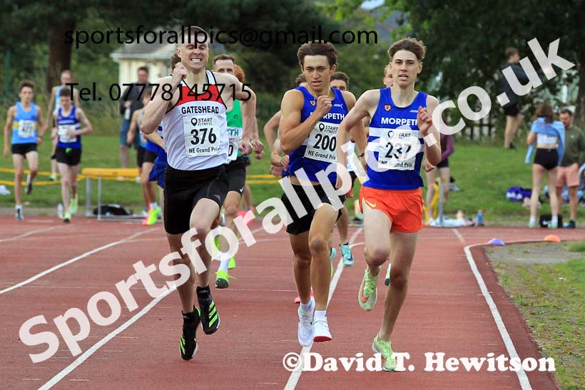 800 metres, 2023 NEGP 4 Monkton, Wed., July 12th.  Photo: David T. Hewitson/Sports for All Pics